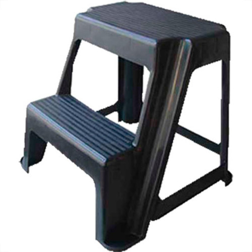 Banqueta Escada 2 Degraus Preta Banqueta Escada 2 Degraus Preta