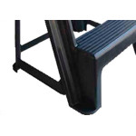 Banqueta Escada 2 Degraus Preta Banqueta Escada 2 Degraus Preta