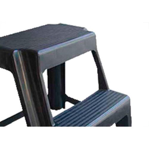 Banqueta Escada 2 Degraus Preta Banqueta Escada 2 Degraus Preta