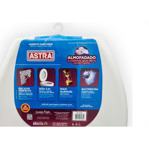 Assento Astra Tpk Almofad.Branco