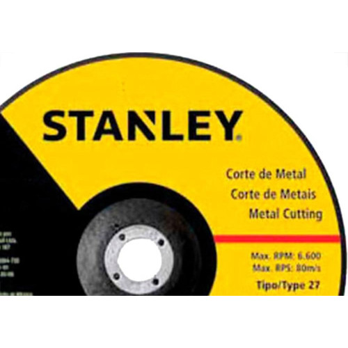 Disco Stanley Desbaste 7'' X 7/8 - Kit C/10 PC