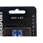Pilha Brasfort Alc Palito Aaa C/02