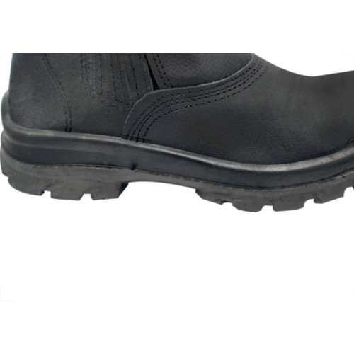 Botina Seguranca Preto Cartom 80 Elas.Bid 40