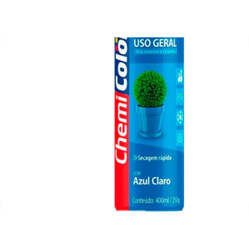 Spray Chemic.Geral Azul Claro 400Ml