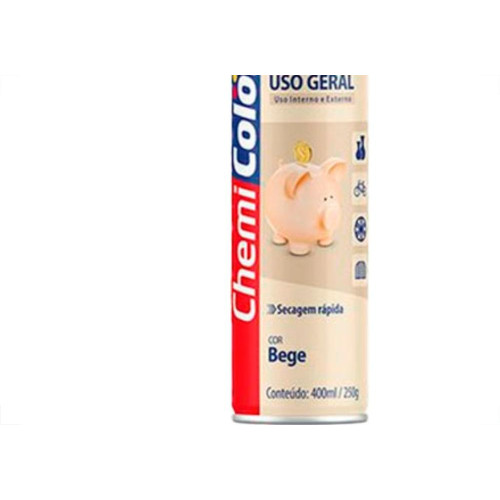 Spray Chemic.Geral Bege    400Ml