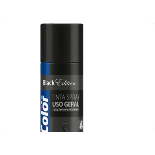 Spray Chemic.Geral Preto Bril.400Ml