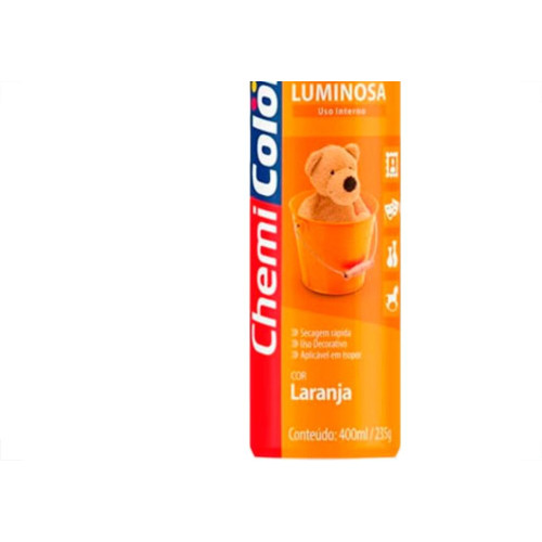 Spray Chemic.Luminosa Laranja 400Ml