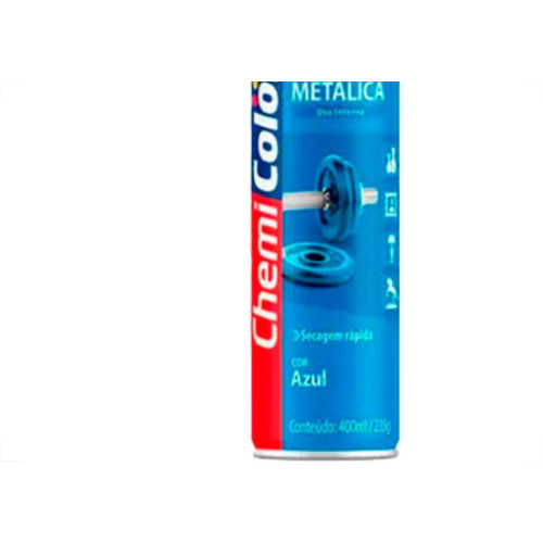 Spray Chemic.Metalico Azul  400Ml
