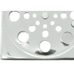 Grelha Aco Inox Clarinox Qdr.10 C/F