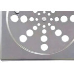 Grelha Aco Inox Clarinox Qdr.15 C/F