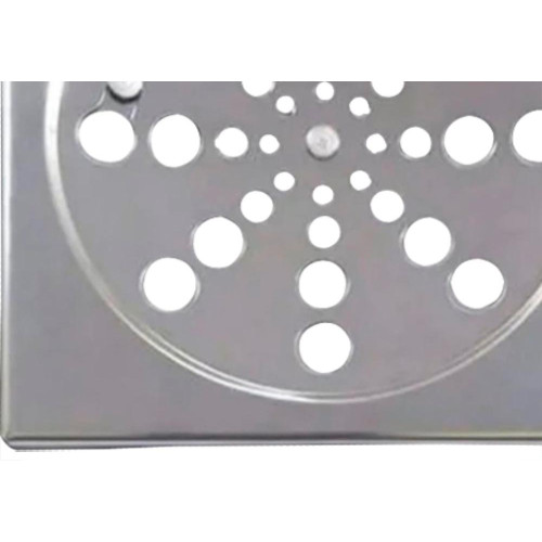 Grelha Aco Inox Clarinox Qdr.15 C/F