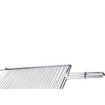 Grelha P/Chur.Dupla Reta 1- 580X170