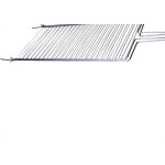 Grelha P/Chur.Dupla Reta 2- 650X190