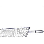 Grelha P/Chur.Dupla Reta 2- 650X190