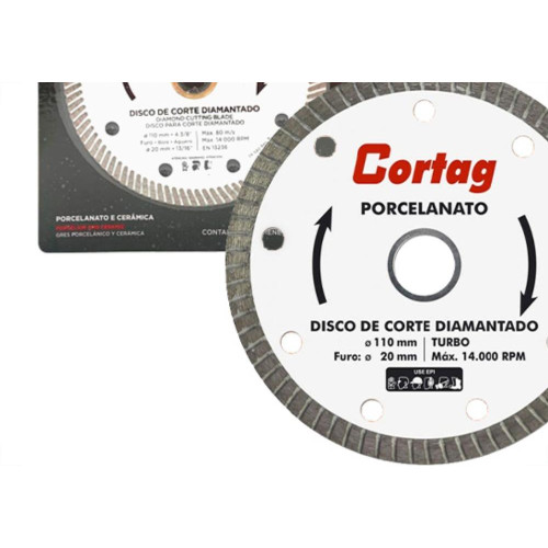 Disco Diam.Cortag Porcelanato