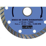 Disco Diam.Cortag Turbo