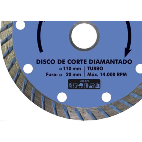 Disco Diam.Cortag Turbo