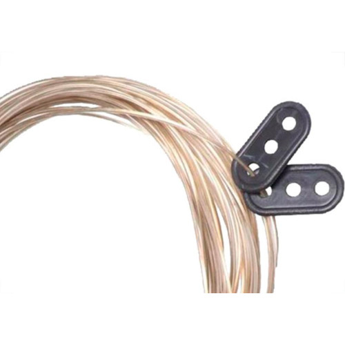 Varal De Aco/Pvc 15 Mts - Kit C/6 PC