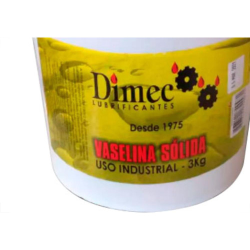 Vaselina. Industrial Solida Dimec 3000 Grs
