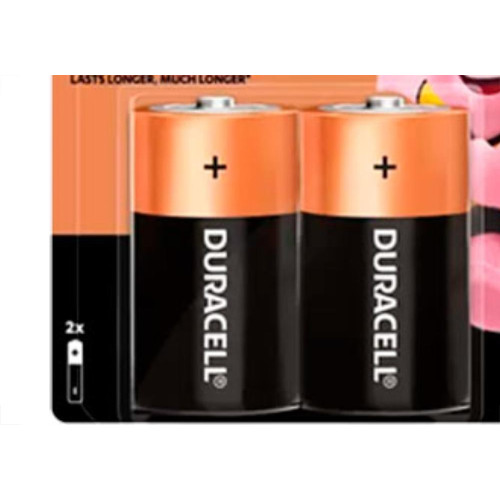 Pilha Duracell Alcalina.Gd D C/02