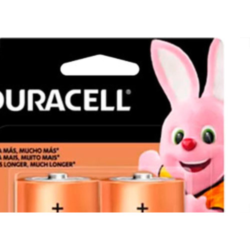 Pilha Duracell Alcalina.Gd D C/02