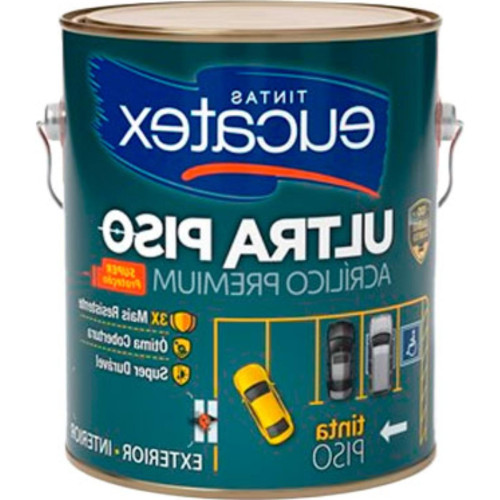 Tinta Eucatex Piso 3,6Lt Verm.Seguranca Tinta Eucatex Piso 3,6Lt Verm.Seguranca