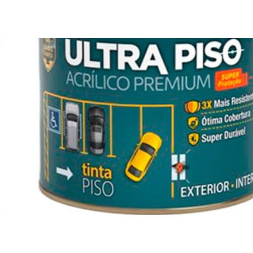 Tinta Eucatex Piso 3,6Lt Verm.Seguranca Tinta Eucatex Piso 3,6Lt Verm.Seguranca