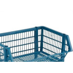 Cesto Plast.Azul.Md 57 X 27 X 41 - Kit C/12 PC