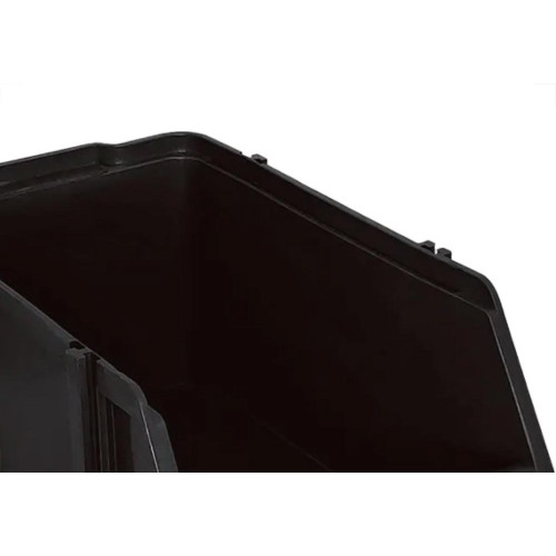 Gaveteiro P/Prateleira Preto 06 - Kit C/36 PC