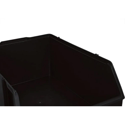 Gaveteiro P/Prateleira Preto 08 - Kit C/12 PC