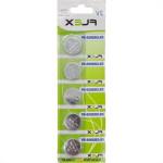 Pilha Bateria Flex Botao Cr2025 C/5