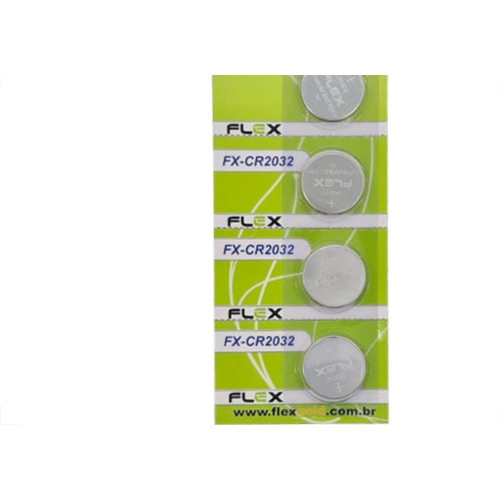 Pilha Bateria Flex Botao Cr2032 C/5