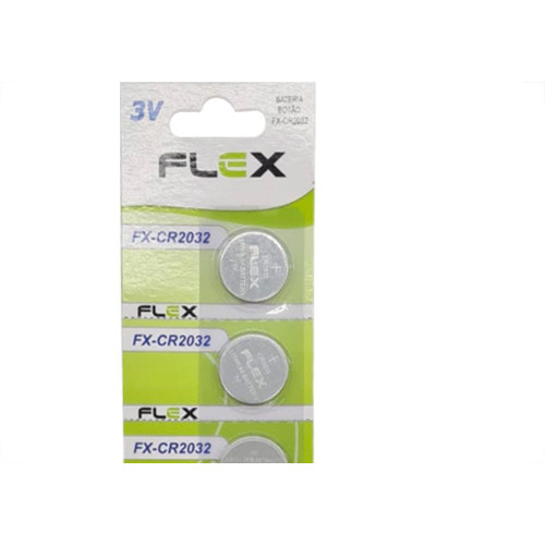 Pilha Bateria Flex Botao Cr2032 C/5