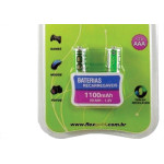 Pilha Flex Recarreg,Aaa C/2