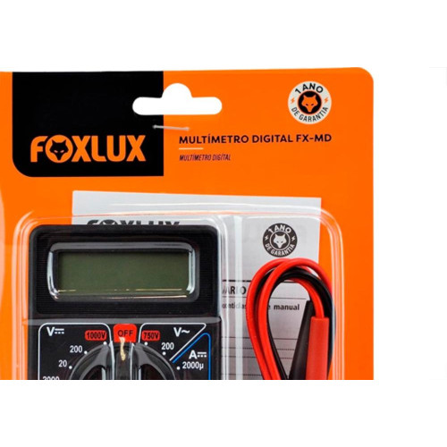 Multimetro Digital Foxlux (Fx-Md)