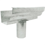 Calha Frontal Galvanizado Moldura C/Boc-28