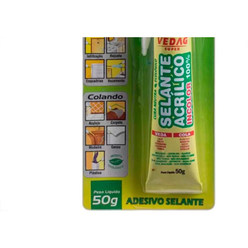 Cola Vedag Mult-Uso Incolor 50Gr