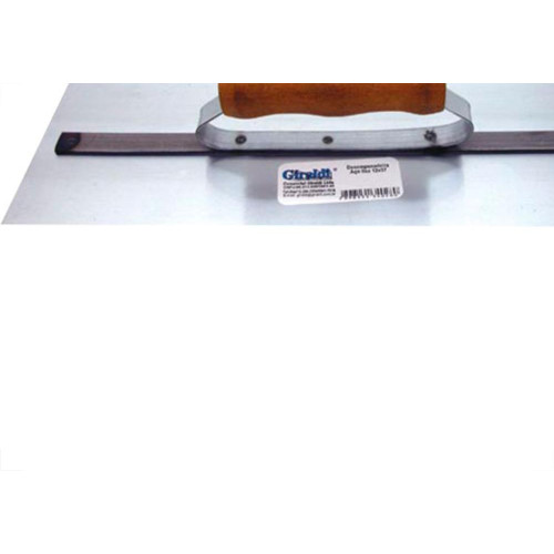 Desempenadeira  Aco Gir/Asb P/Gesso 12X37