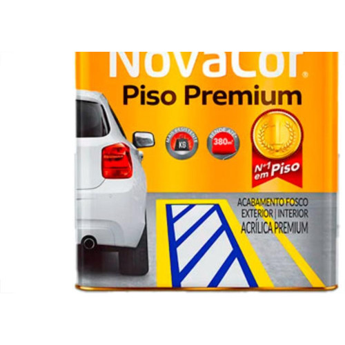 Tinta Novacor Piso. 18 Lt Cinza Chu