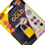 Cadeado Gold Color 20 Amarelo