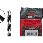 Broca Aco Carbono 3 Ponta Htom 06Mm - Kit C/10 PC
