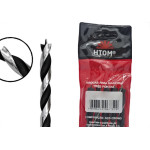 Broca Aco Carbono 3 Ponta Htom 10Mm - Kit C/5 PC