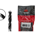 Broca Aco Carbono 3 Ponta Htom 12Mm - Kit C/5 PC