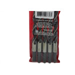 Broca Aco Carbono 3 Ponta Htom 14Mm - Kit C/5 PC