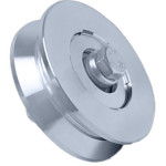 Roldana P/Portao C/Parafuso 2.1/2'' - Kit C/2 PC