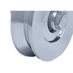 Roldana P/Portao C/Parafuso 2.1/2'' - Kit C/2 PC