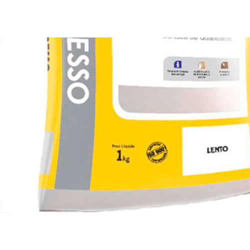 Gesso Juntalider P/Estuq.Lento 01Kg
