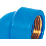 Cotovelo Azul Krona 25Mm X 1/2 - Kit C/20 PC