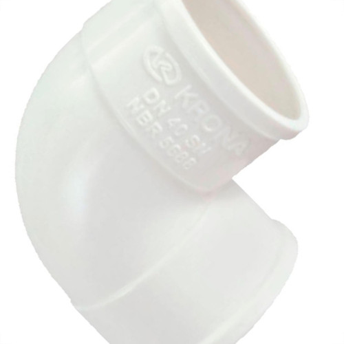 Cotovelo Esgoto Krona. 40 X 90 - Kit C/50 PC