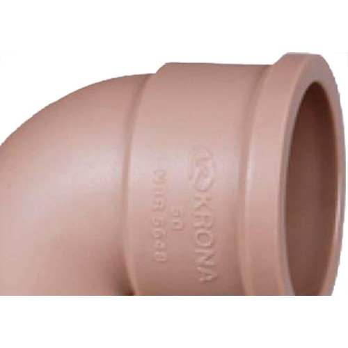 Cotovelo Soldavel PVC Liso Liso Krona 20Mm X 90 - Kit C/50 PC